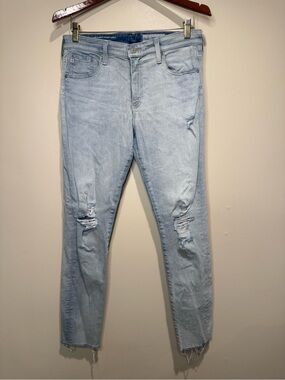 AG Adriano Goldschmied The Farrah Skinny Ankle High Rise Jeans Size 30R